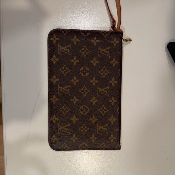 Louis Vuitton Brown Monogram Pouch - Picture 3 of 16